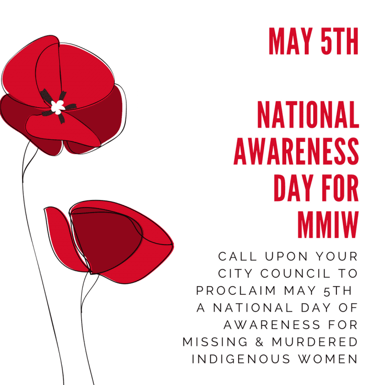 May 5th National MMIW Awareness Day